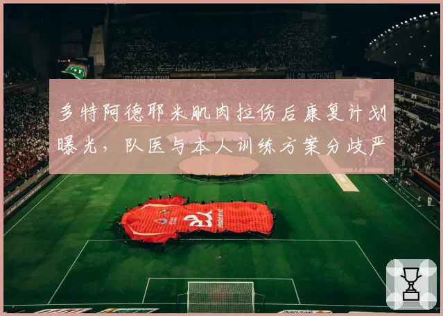 多特阿德耶米肌肉拉伤后康复计划曝光,队医与本人训练方案分歧严重